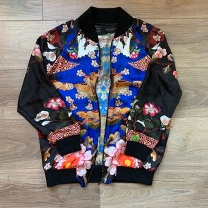 Zara asian style bomber/jacket
